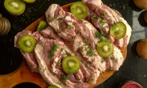 Kiwi, ananas: Czas marynowania mięsa. Uniknij papki!